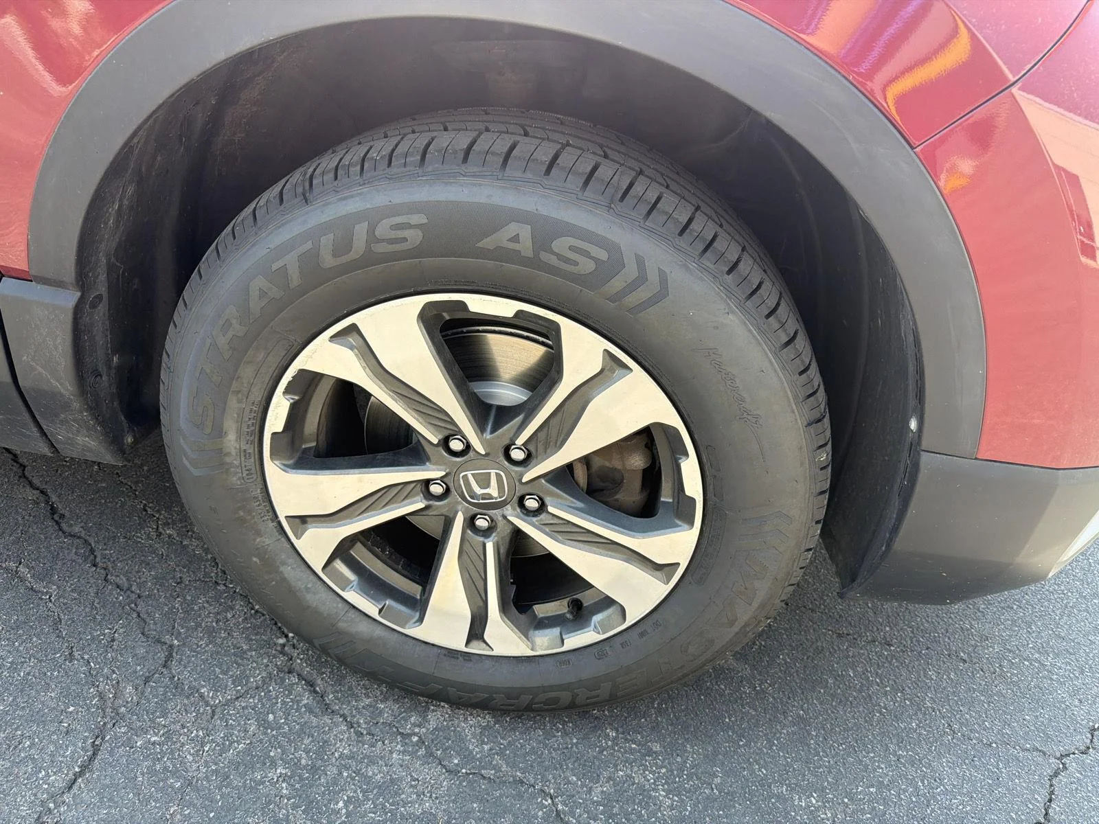 Used 2020 Radiant Red Metallic Honda  image 10