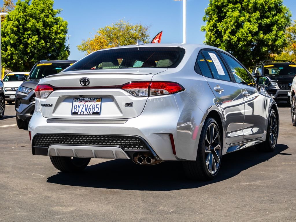 Used 2022 Silver Toyota SE image 10