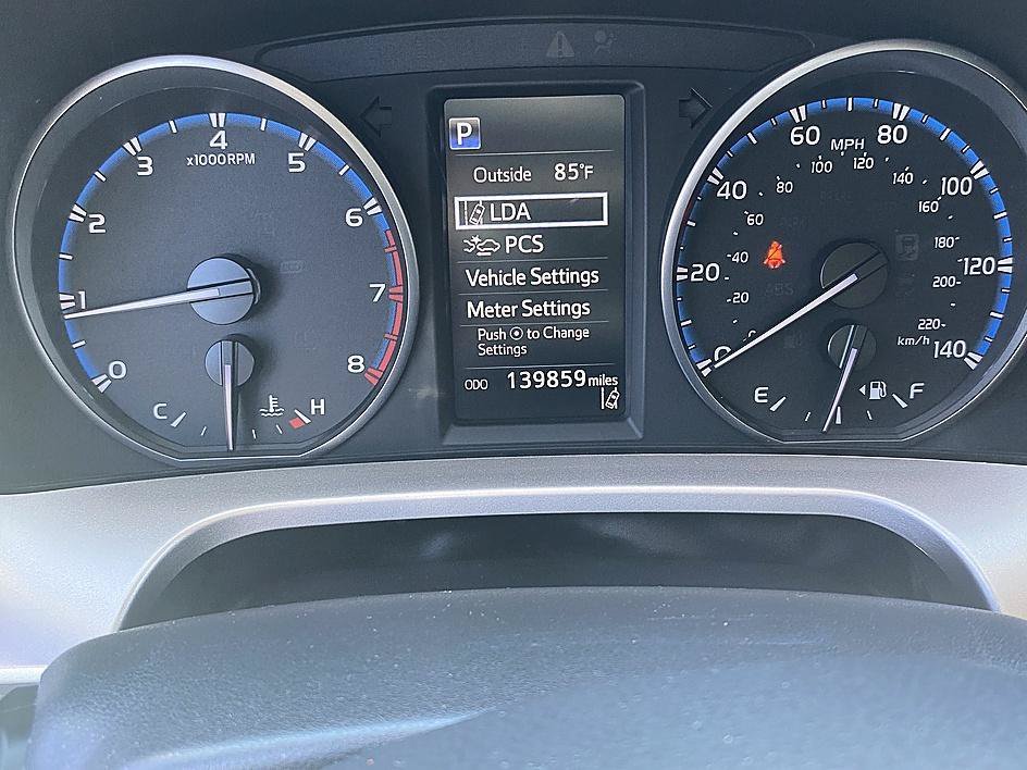 Used 2018 Silver Sky Metallic Toyota LE image 16
