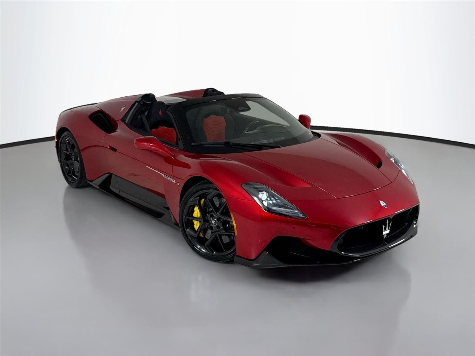 Used 2023 Exclusive Rosso Vincente Maserati Cielo Spider | $350k MSRP | Carbon Race Seats | Int & Ext Carbon image 51