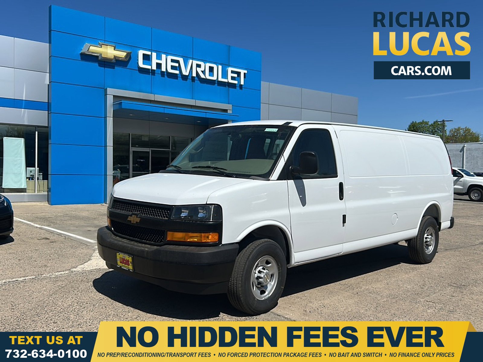 Summit White 2026 Chevrolet Express Cargo 3500 RWD Van Rear-Wheel Drive