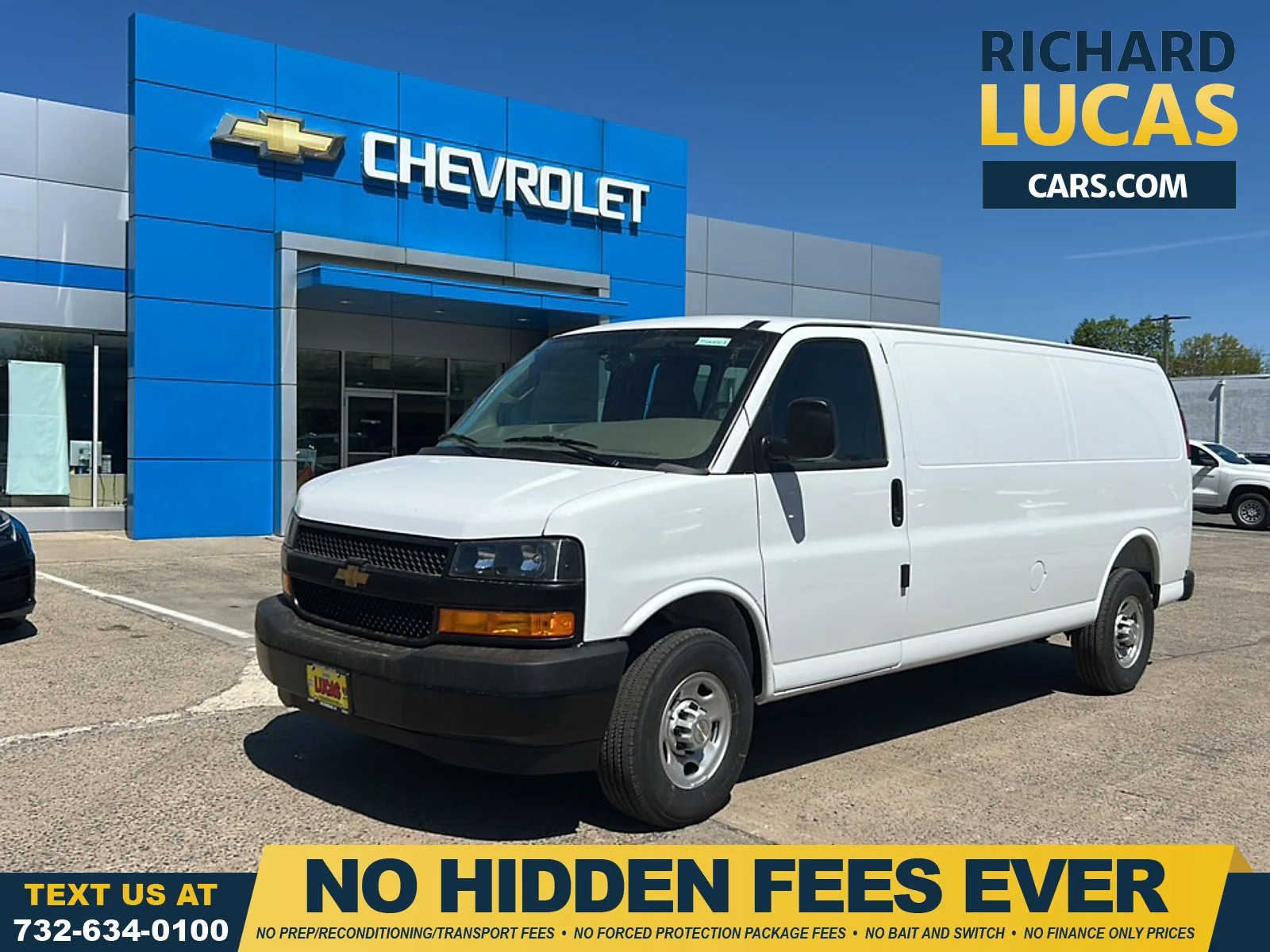 Summit White 2026 Chevrolet Express Cargo 3500 RWD Van Rear-Wheel Drive