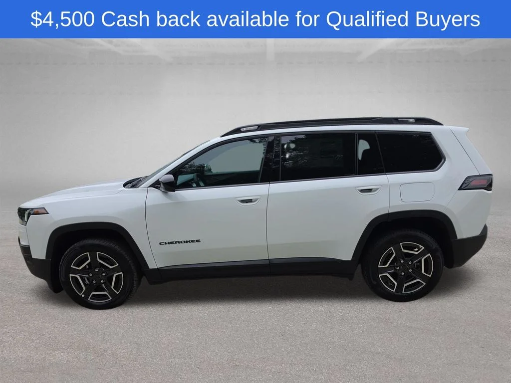 New 2026 Bright White Clear-Coat Exterior Paint Jeep Laredo image 2