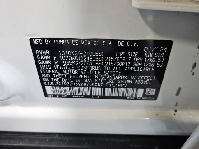Certified Used 2024 Platinum White Honda LX image 20