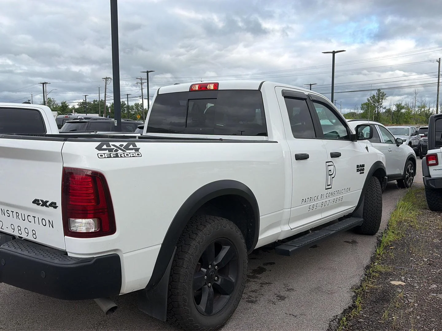 Used 2020 Bright White Clearcoat Ram Warlock image 2