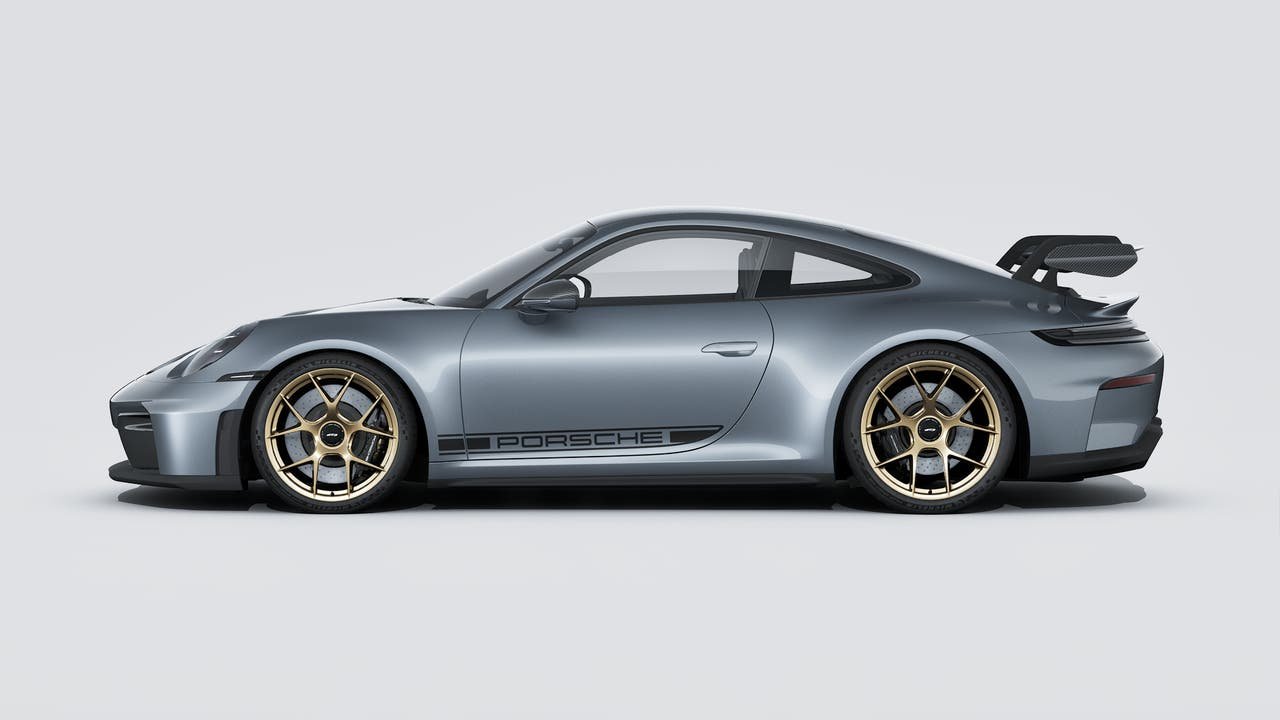 New 2026 Vanadium Grey Metallic Porsche GT3 image 2