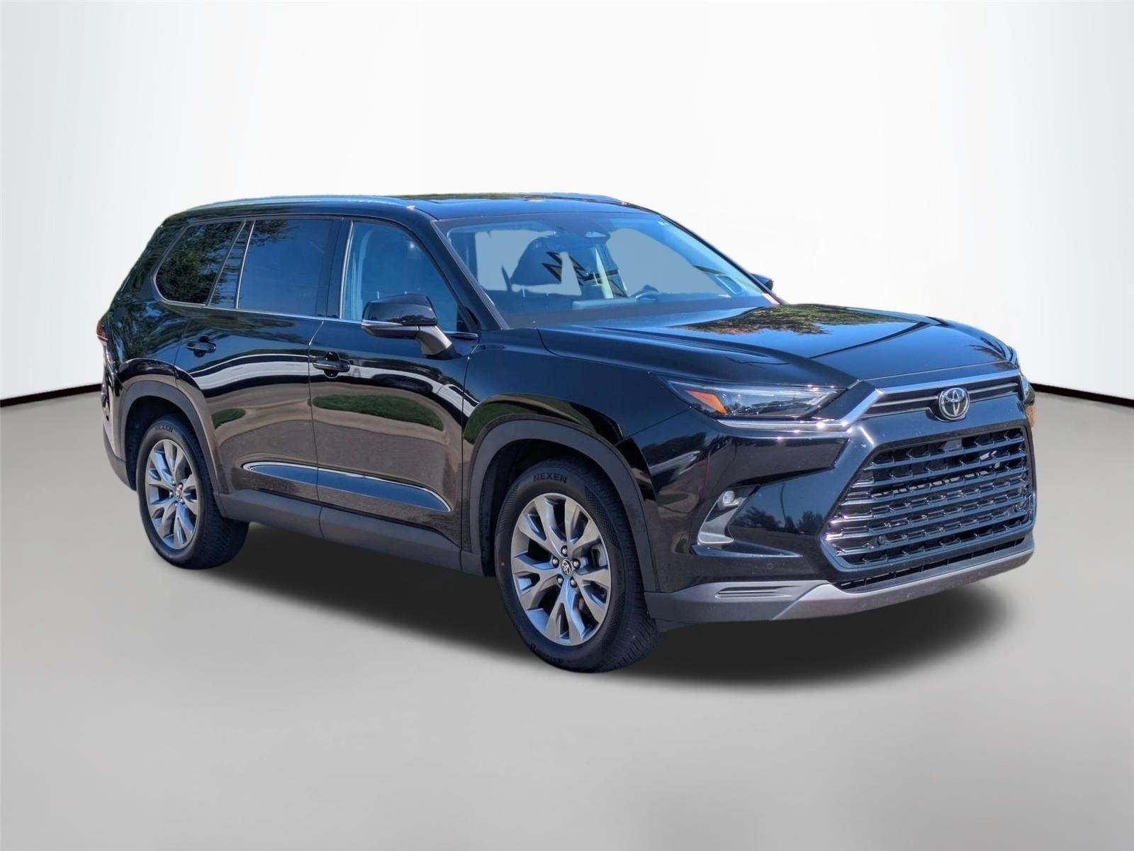 Used 2024 Midnight Black Metallic Toyota Limited image 3