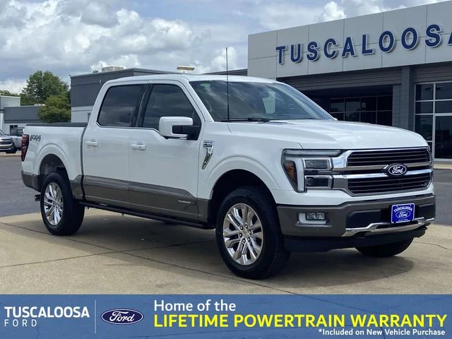 New 2026 Star White Metallic Tri-Coat Ford King Ranch image 1
