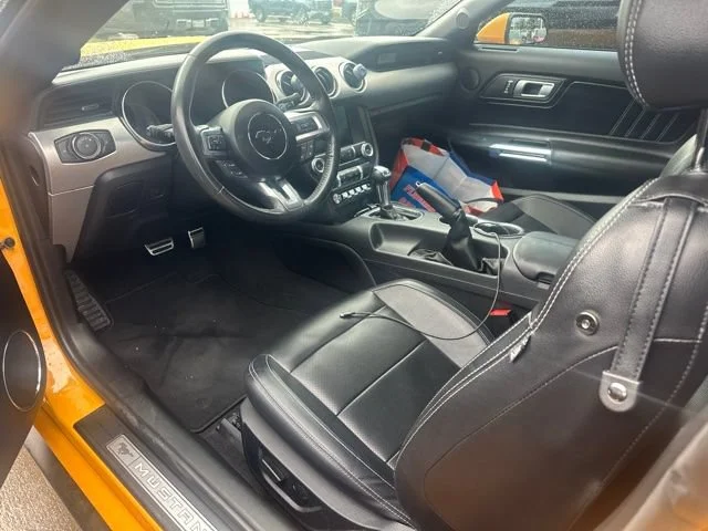 Used 2022 Orange Ford EcoBoost Premium Fastback image 5
