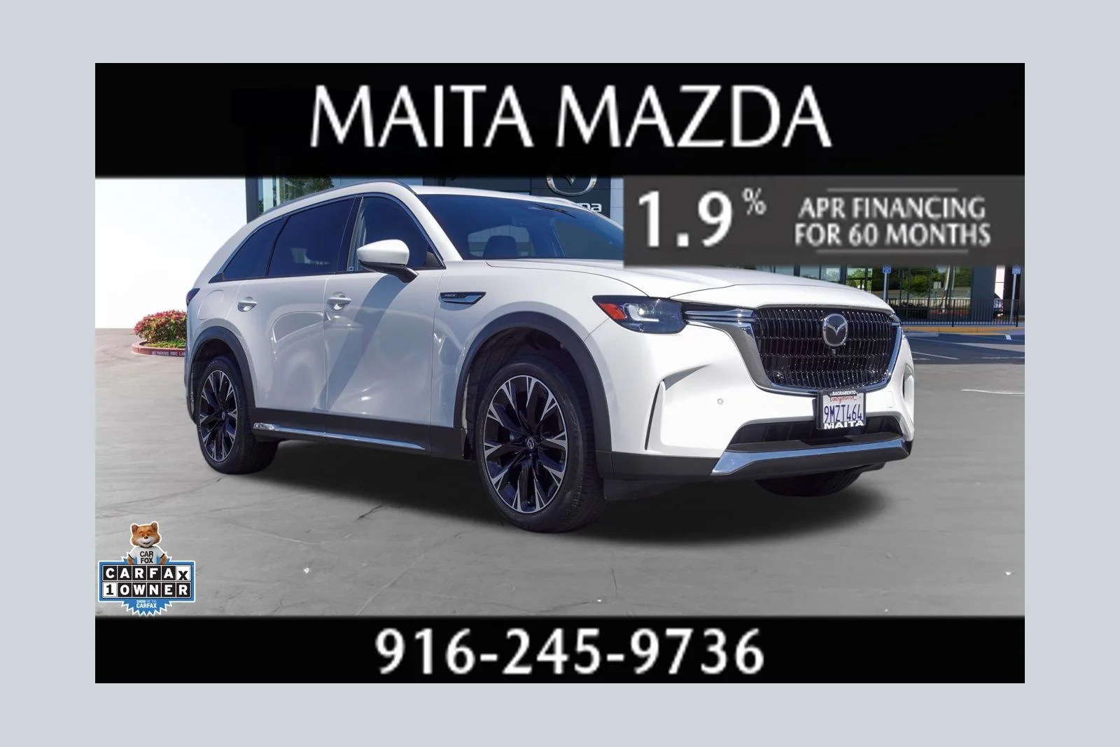 Certified Used 2024 Rhodium White Premium Mazda Premium Plus image 1