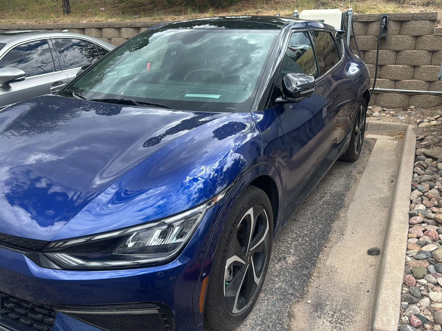Used 2024 Yacht Blue Kia GT-Line image 3
