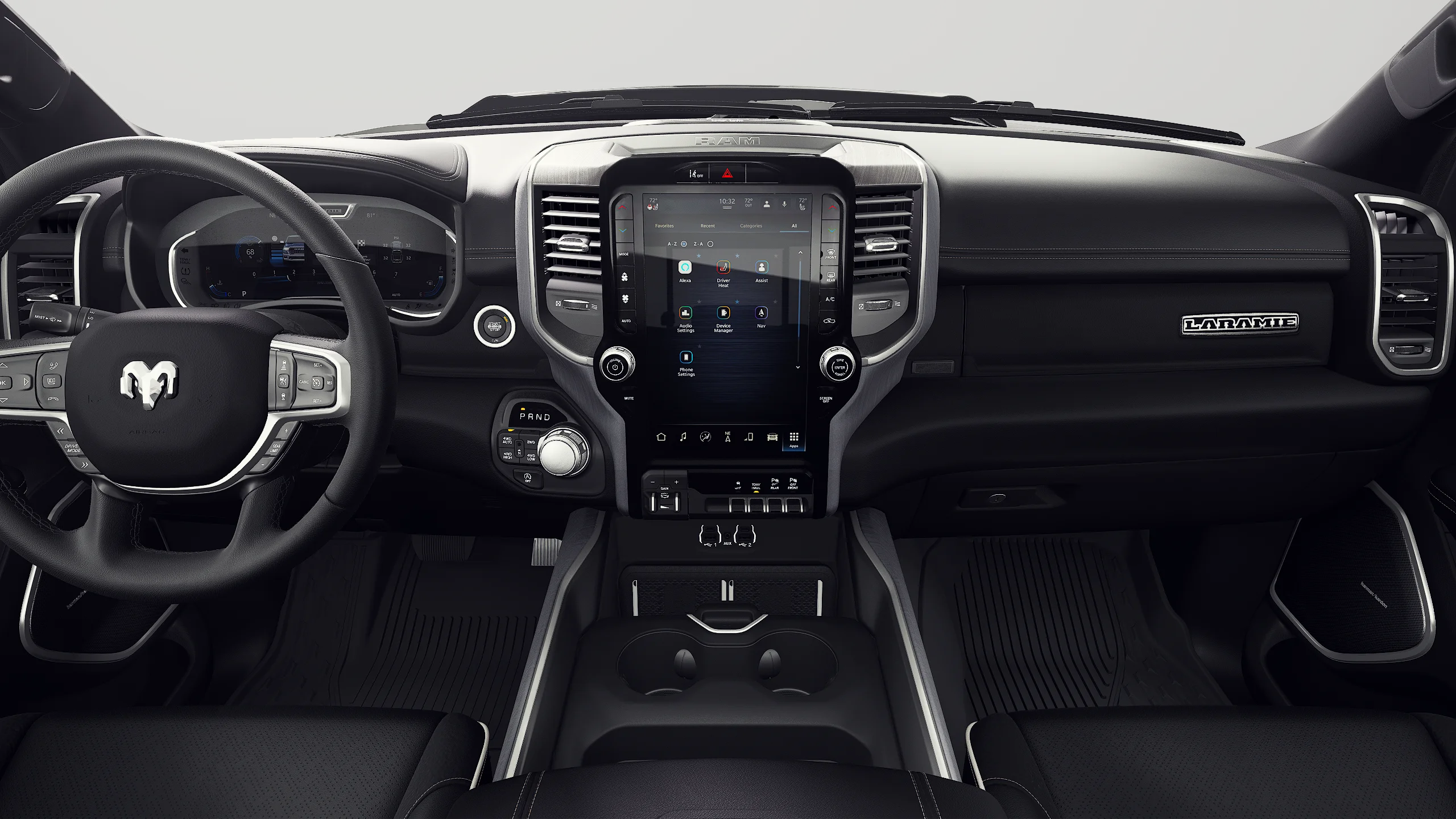 New 2027 Diamond Black Crystal Pearl-Coat Exterior Paint RAM LARAMIE image 6