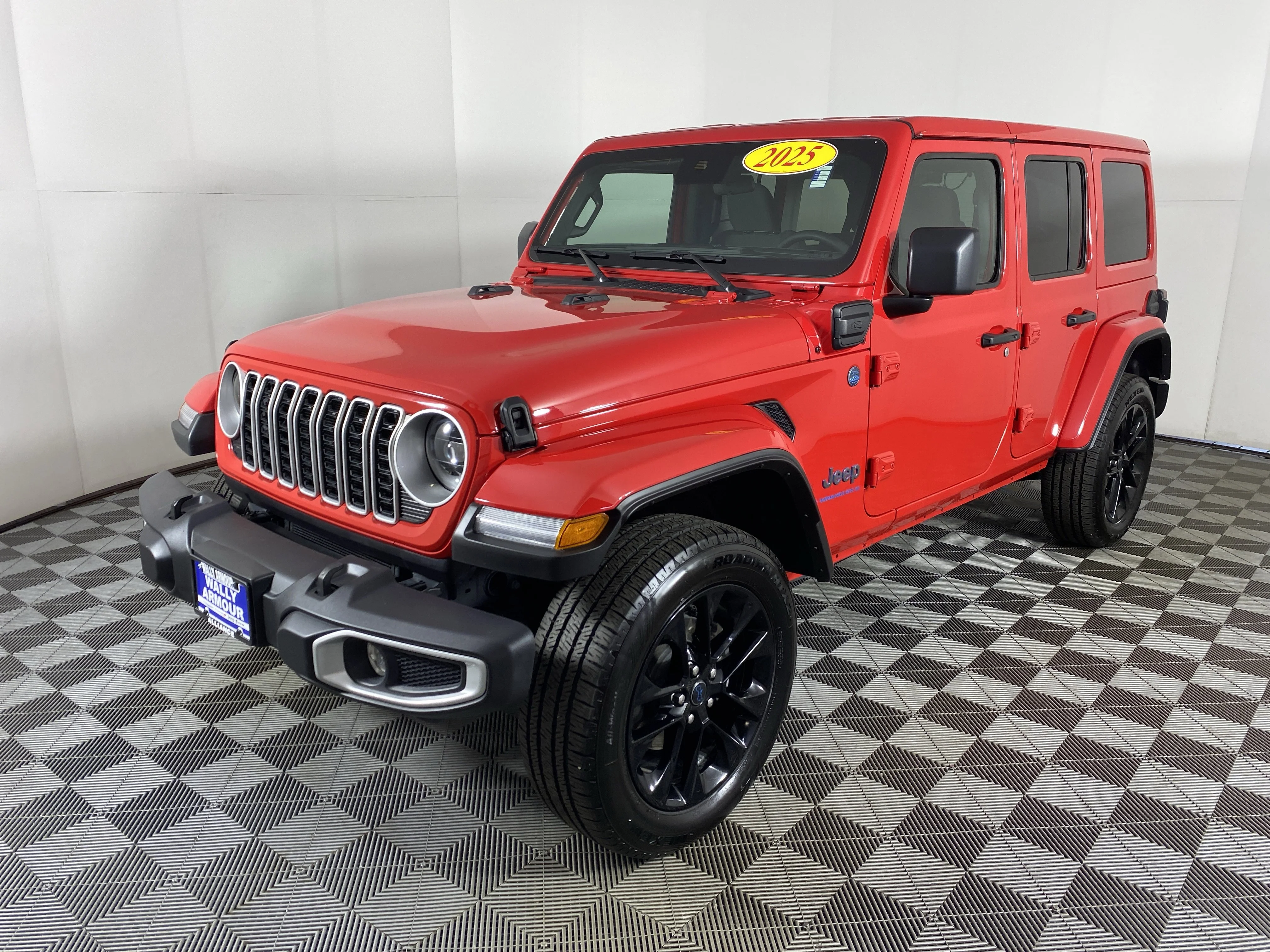 Used 2025 Firecracker Red Clearcoat Jeep Sahara image 10