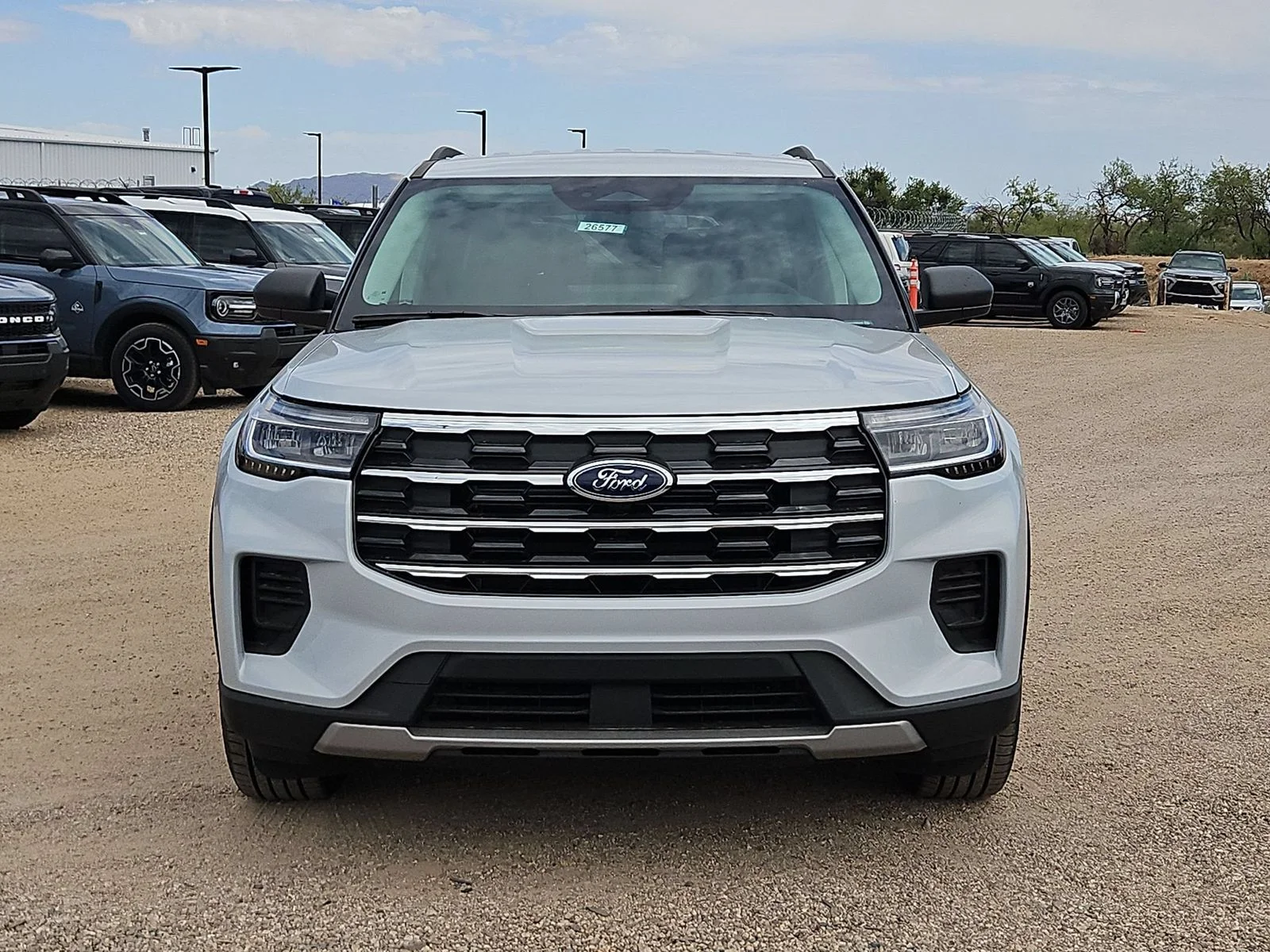 New 2026 Space White Metallic Ford Active image 2