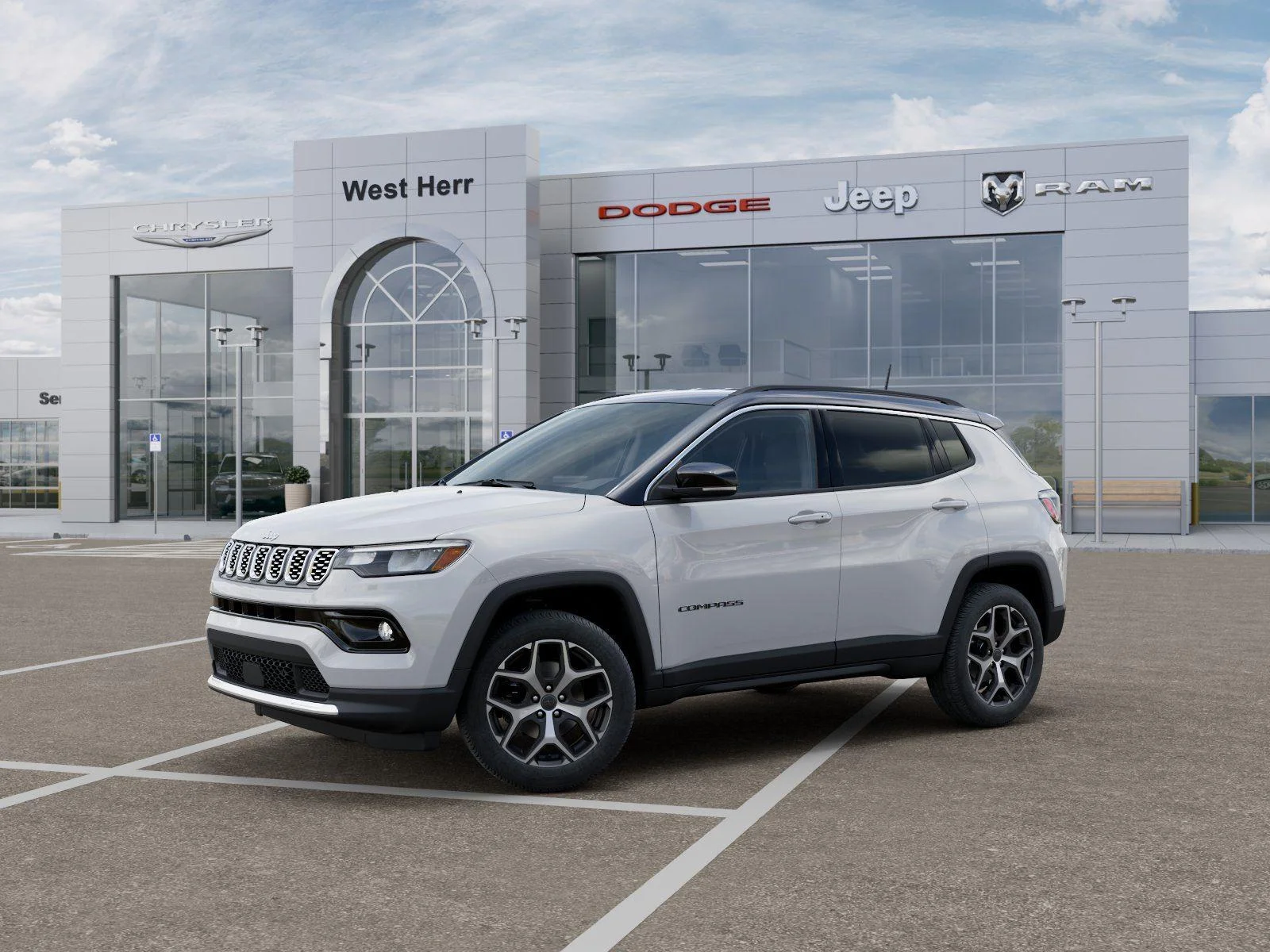 Used 2026 Bright White Clearcoat Jeep Limited image 2