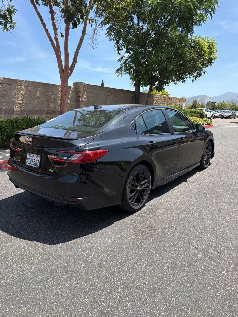 Used 2025 Black Toyota SE image 4