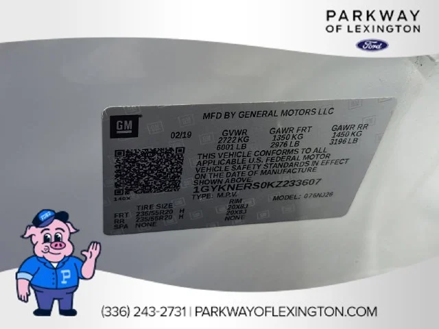 Used 2019 White Cadillac Premium Luxury image 38