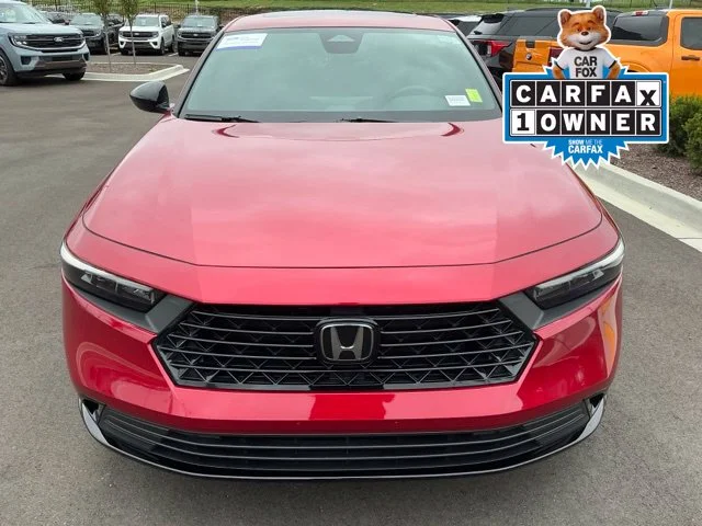 Certified Used 2025 Radiant Red Metallic Honda Sport-L image 2