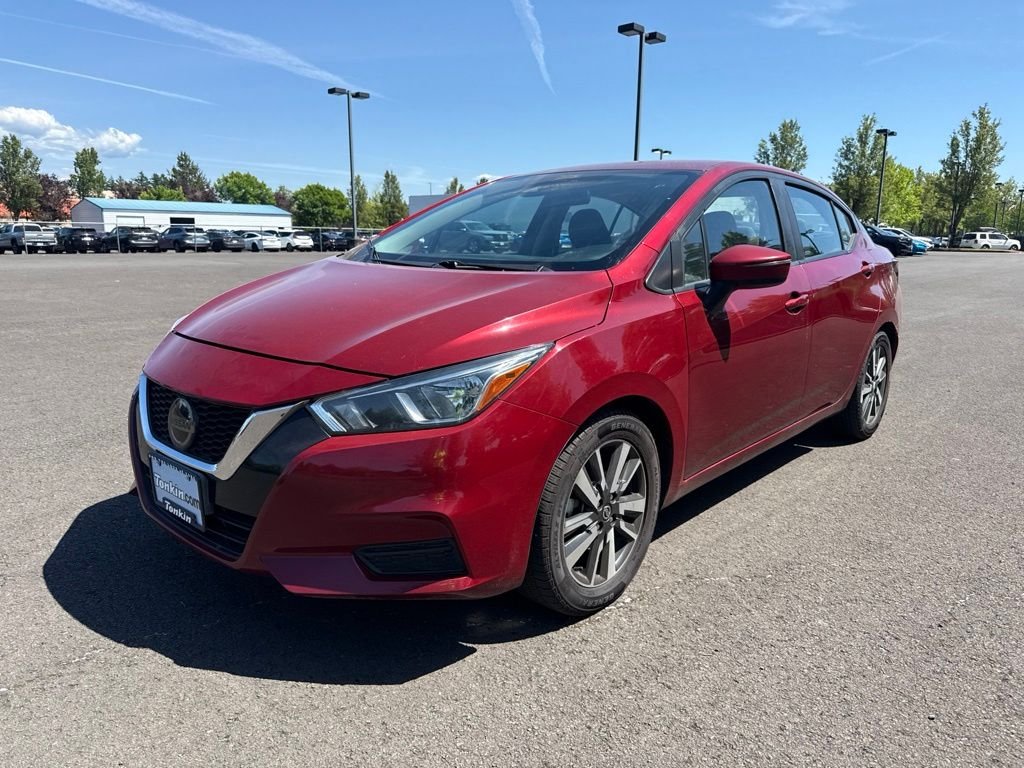 Used 2021 Scarlet Ember Pearl Metallic Nissan 1.6 SV image 2
