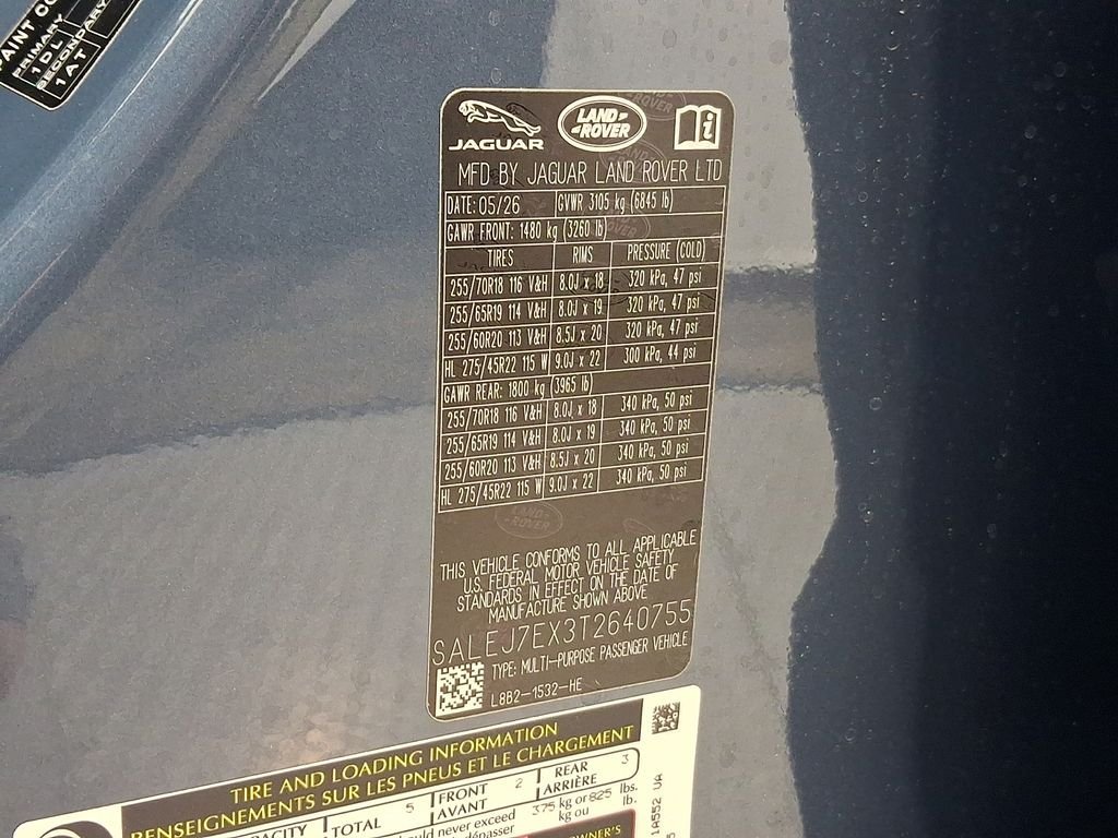 New 2026 Tasman Blue LAND ROVER S image 21