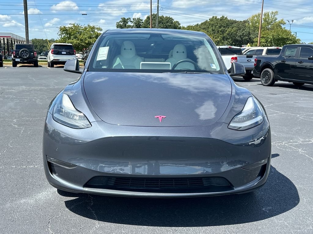 Used 2021 Tesla Model Y Long Range with VIN 5YJYGDEEXMF141630 for sale in Forsyth, GA