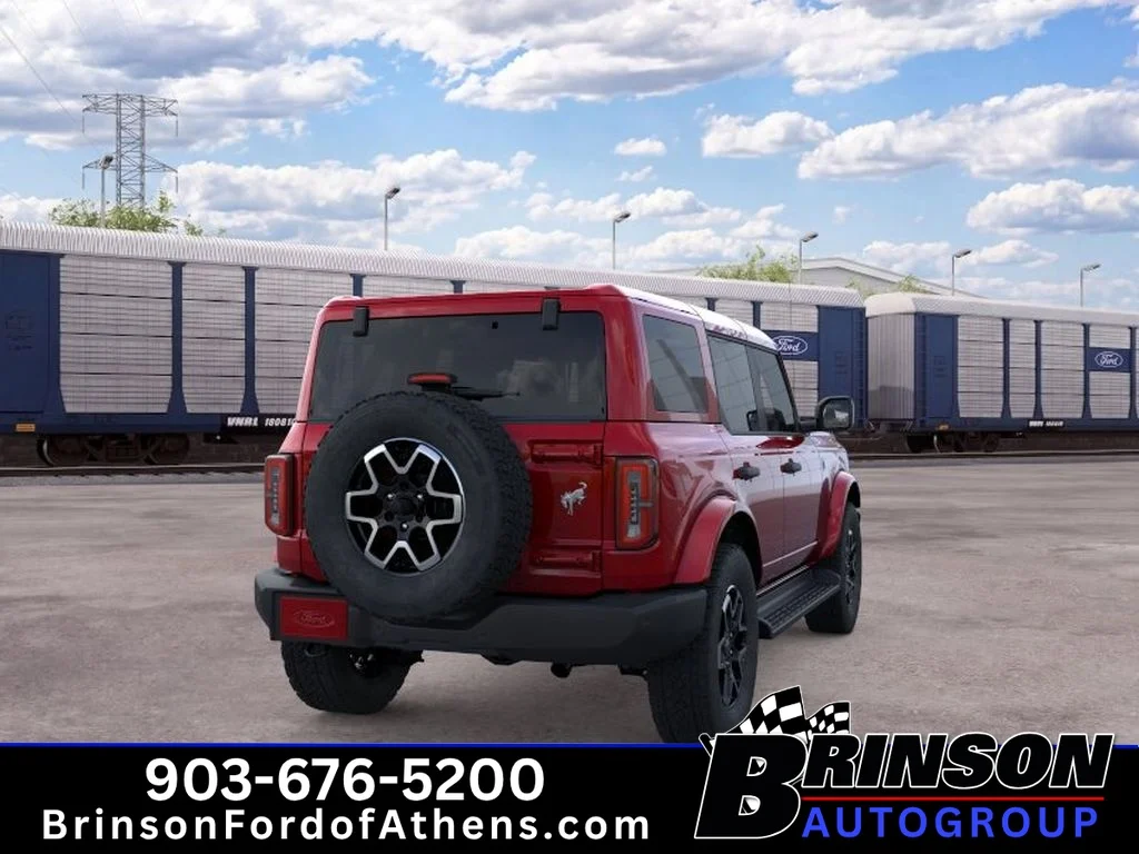 New 2026 Ruby Red Metallic Tinted Clearcoat Ford Outer Banks image 8