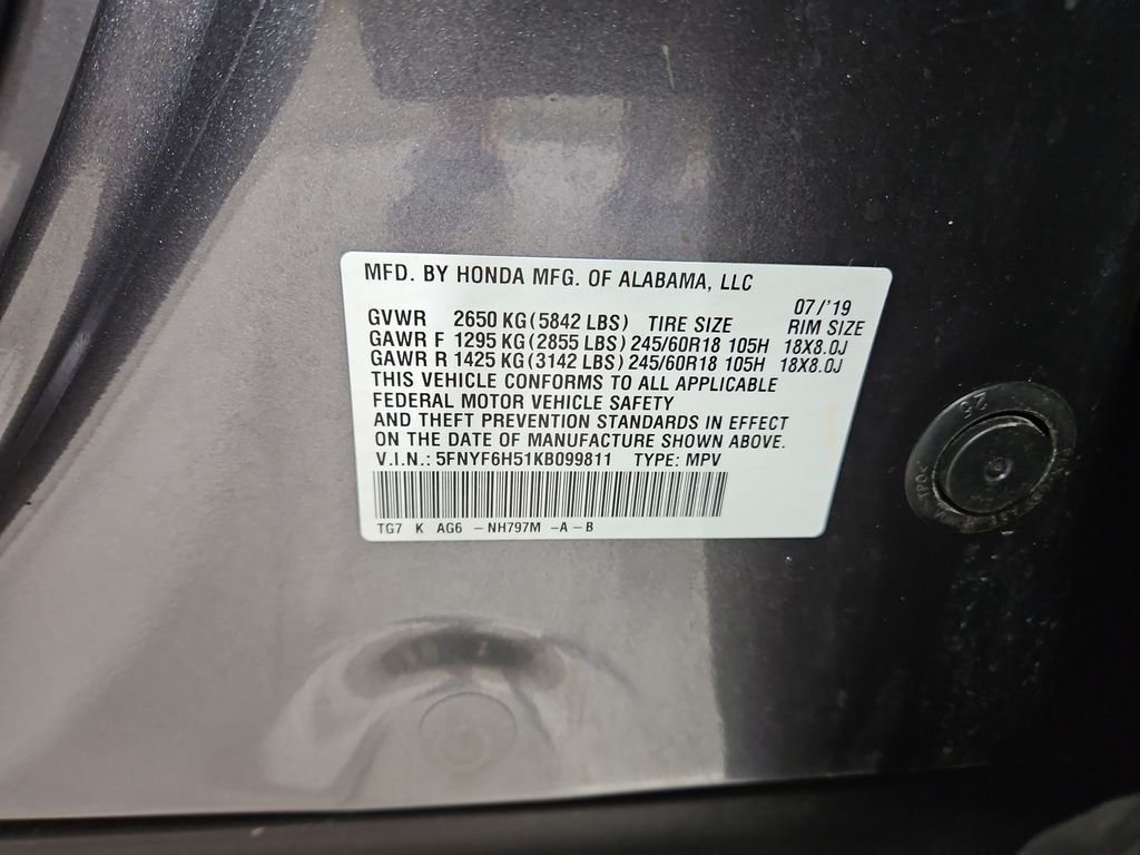 Used 2019  Honda EX-L image 30