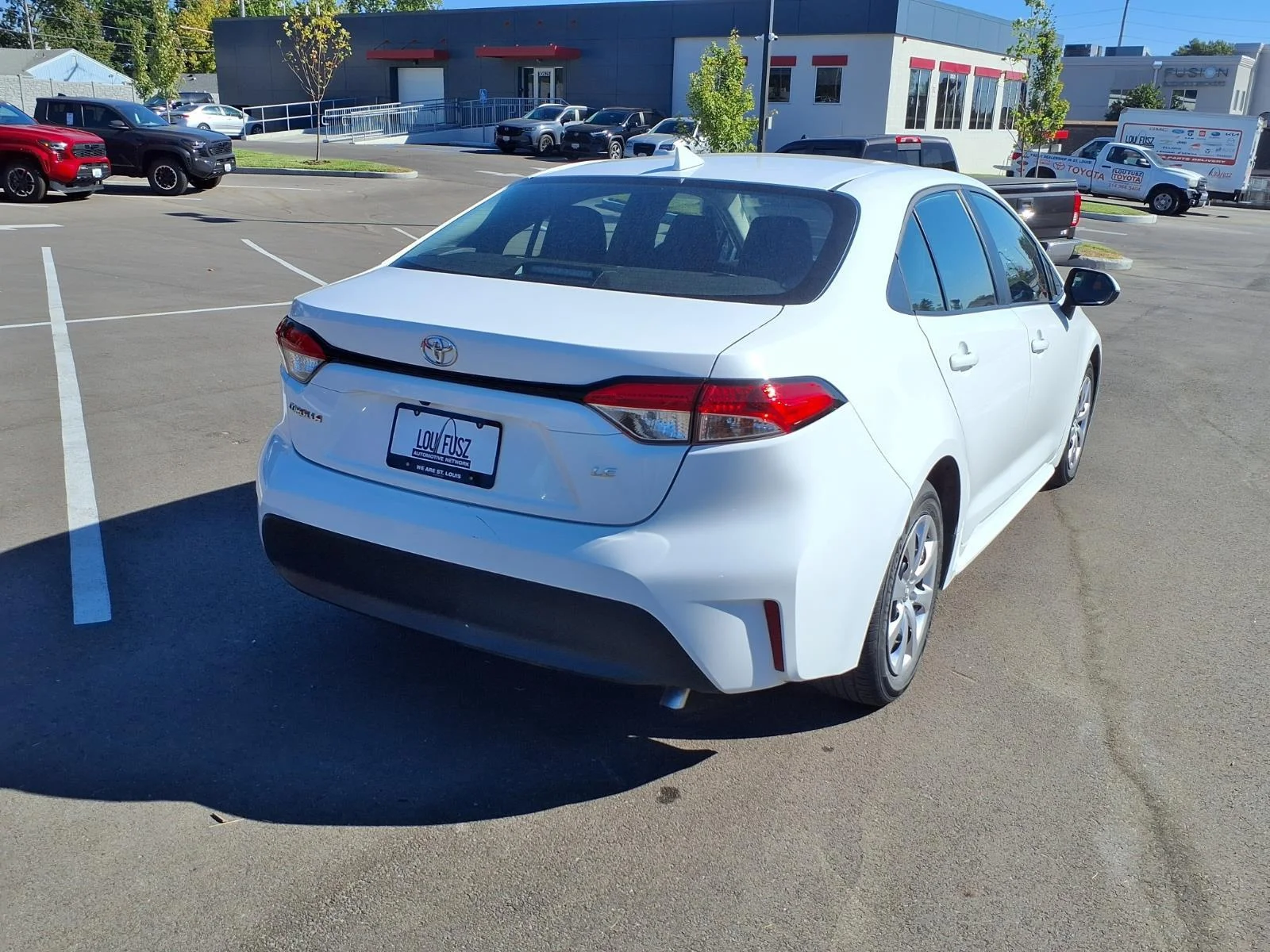 Certified Used 2025 Ice Cap Toyota LE image 4