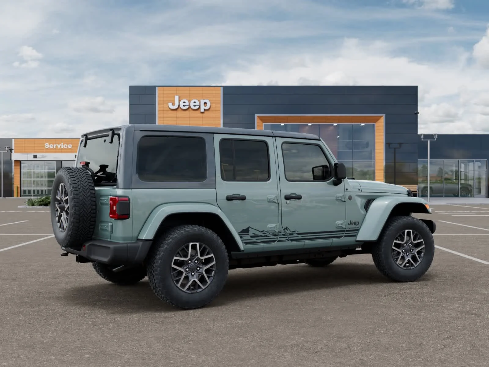 New 2026 Earl Clearcoat Jeep Sahara image 4