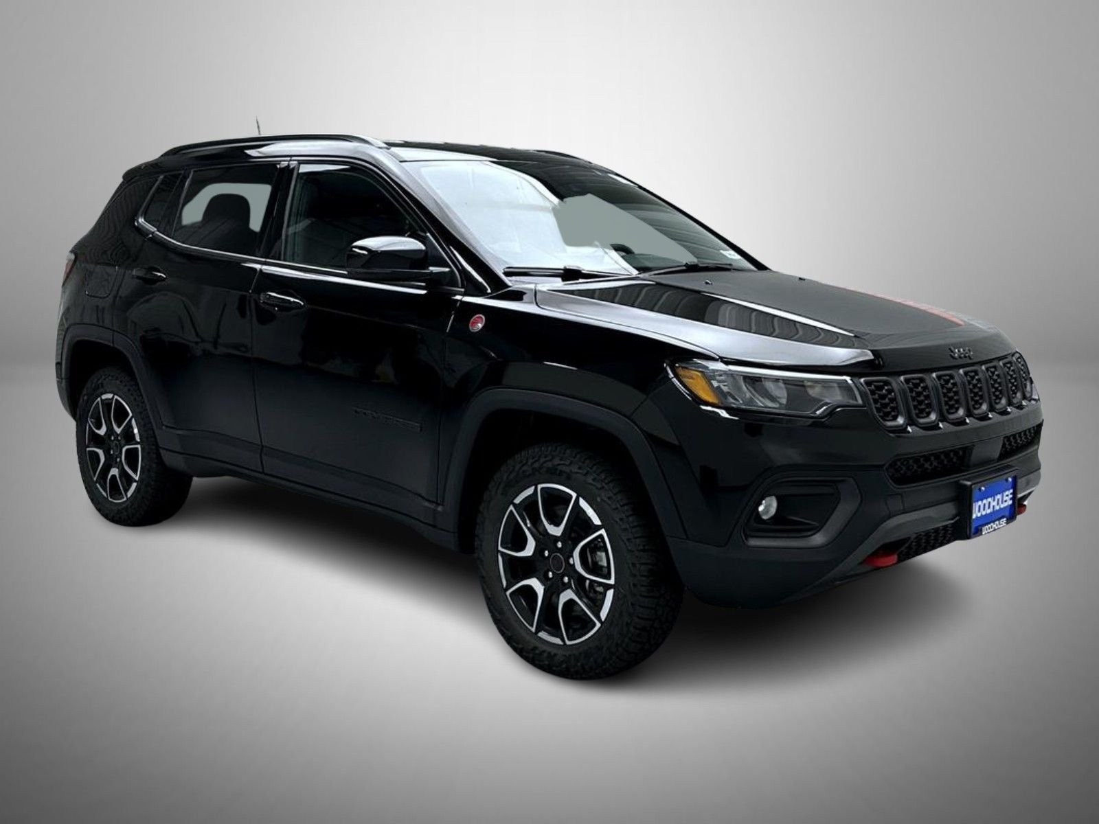 New 2026 Diamond Black Crystal Pearl-Coat Exterior Paint Jeep Trailhawk image 3