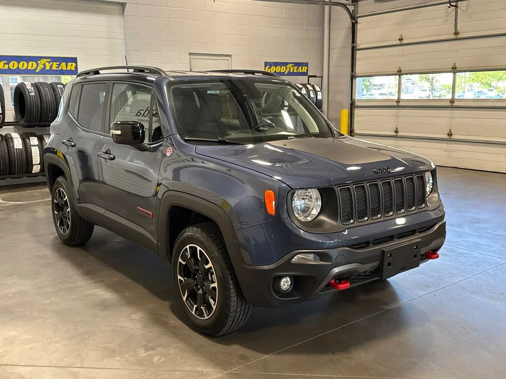 Used 2023 Blue Jeep Trailhawk image 3