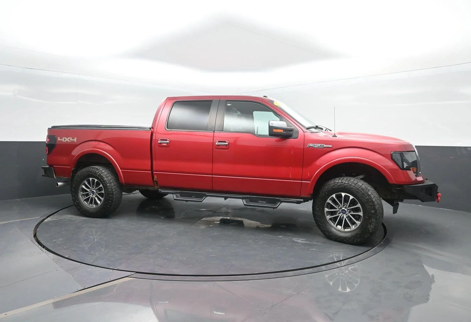 Used 2012 Red Candy Metallic Tinted Clearcoat Ford Lariat image 3