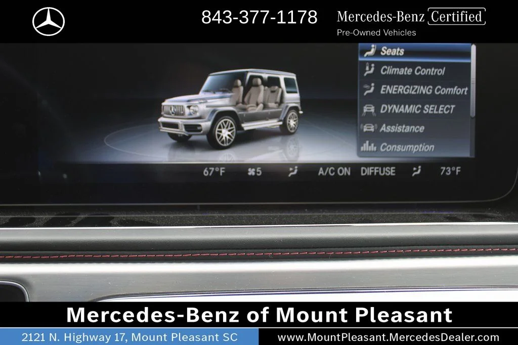 Certified Used 2023 MANUFAKTUR Platinum Magno Mercedes-AMG G 63 AMG® image 44