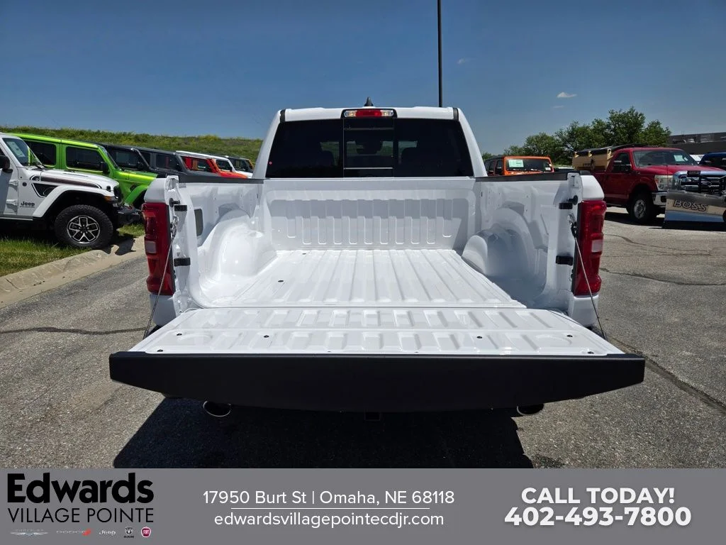 New 2026 Bright White Clear-Coat Exterior Paint RAM Laramie image 29