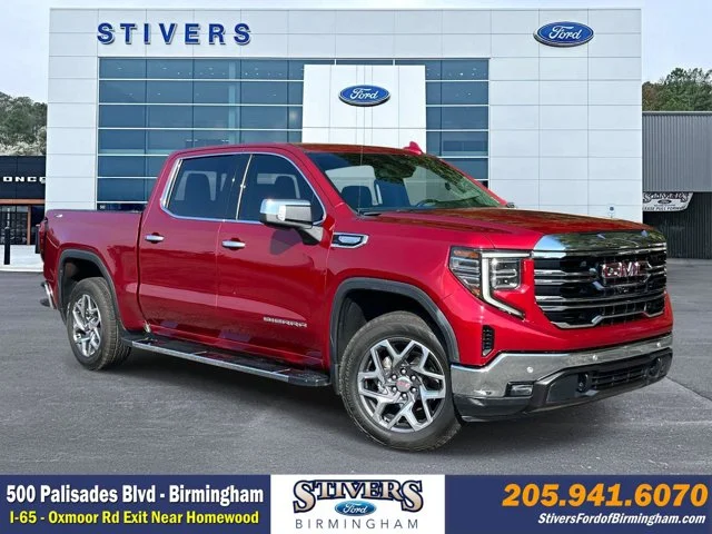 Used 2022 Cayenne Red Tintcoat GMC SLT image 1