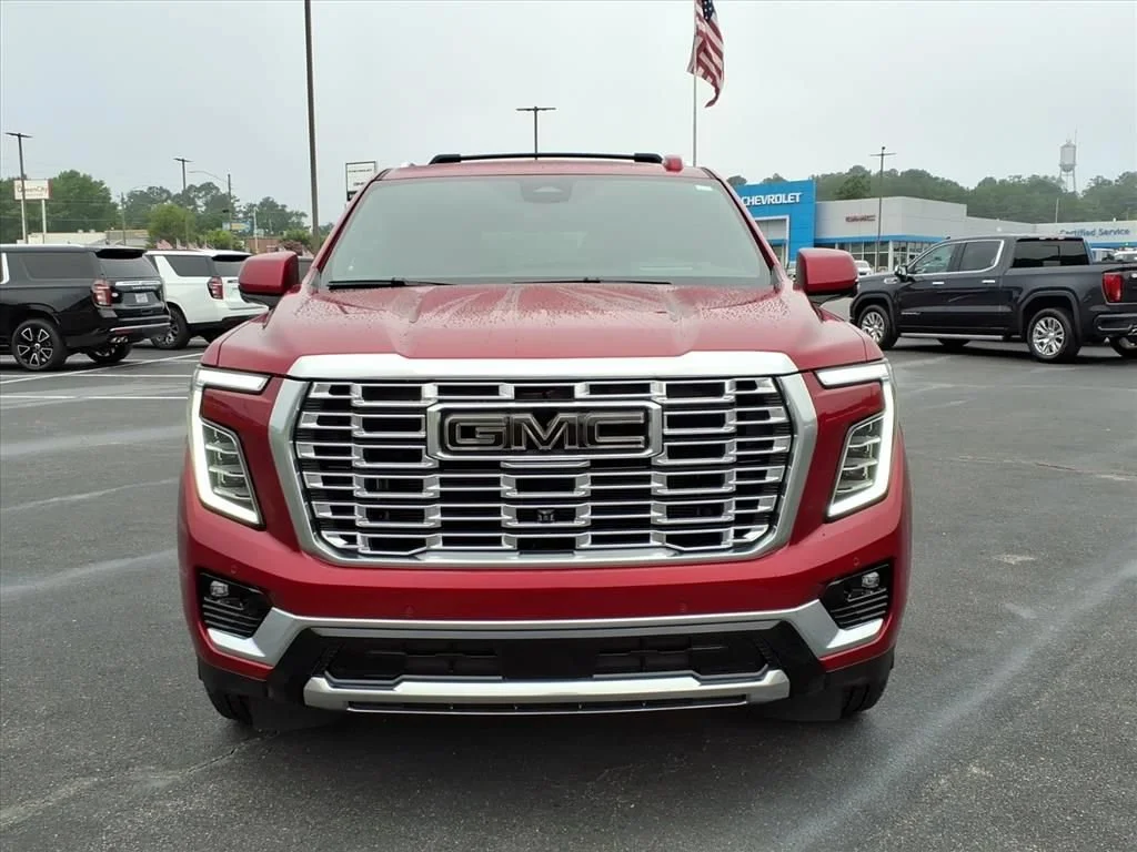 Used 2026 Volcanic Red Tintcoat GMC Denali image 2