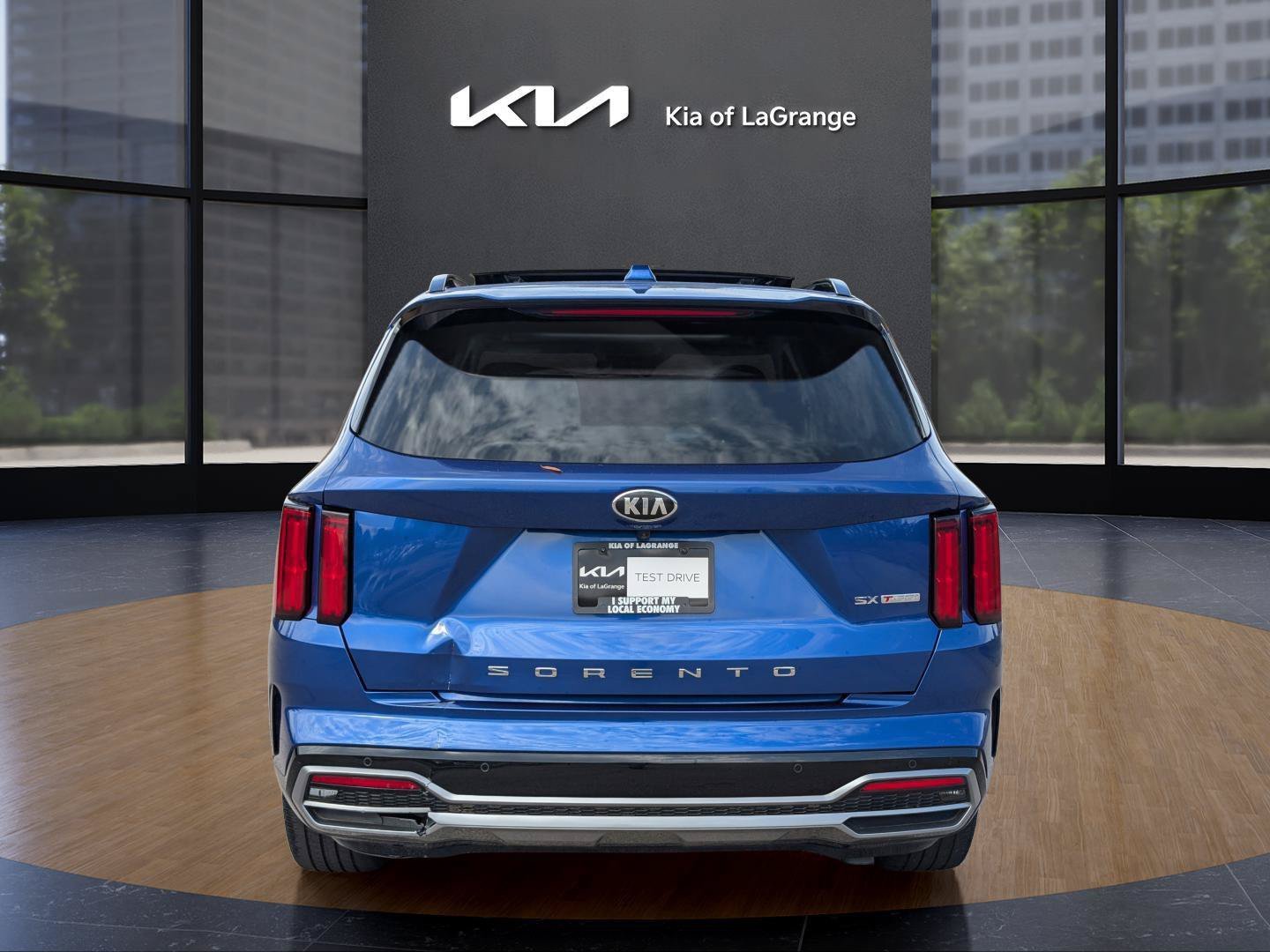 Used 2021 Blue Kia SX Prestige image 9