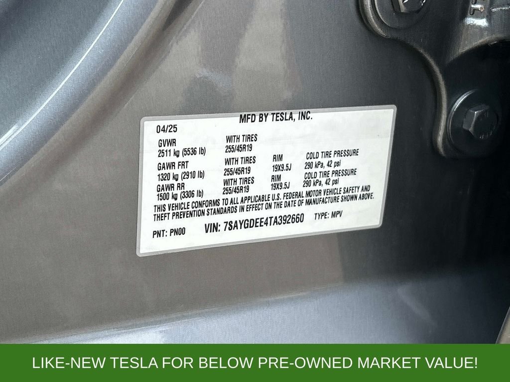 Used 2026 Silver Tesla Long Range image 10