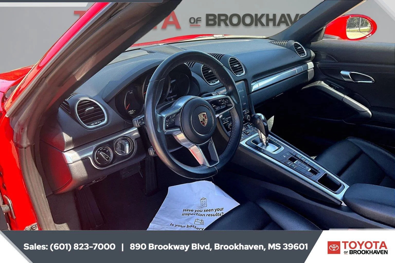 Used 2023 Guards Red Porsche Base image 12
