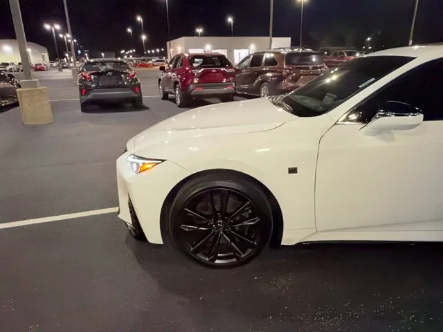 Certified Used 2025 Ultra White Lexus 350 F Sport Design image 8