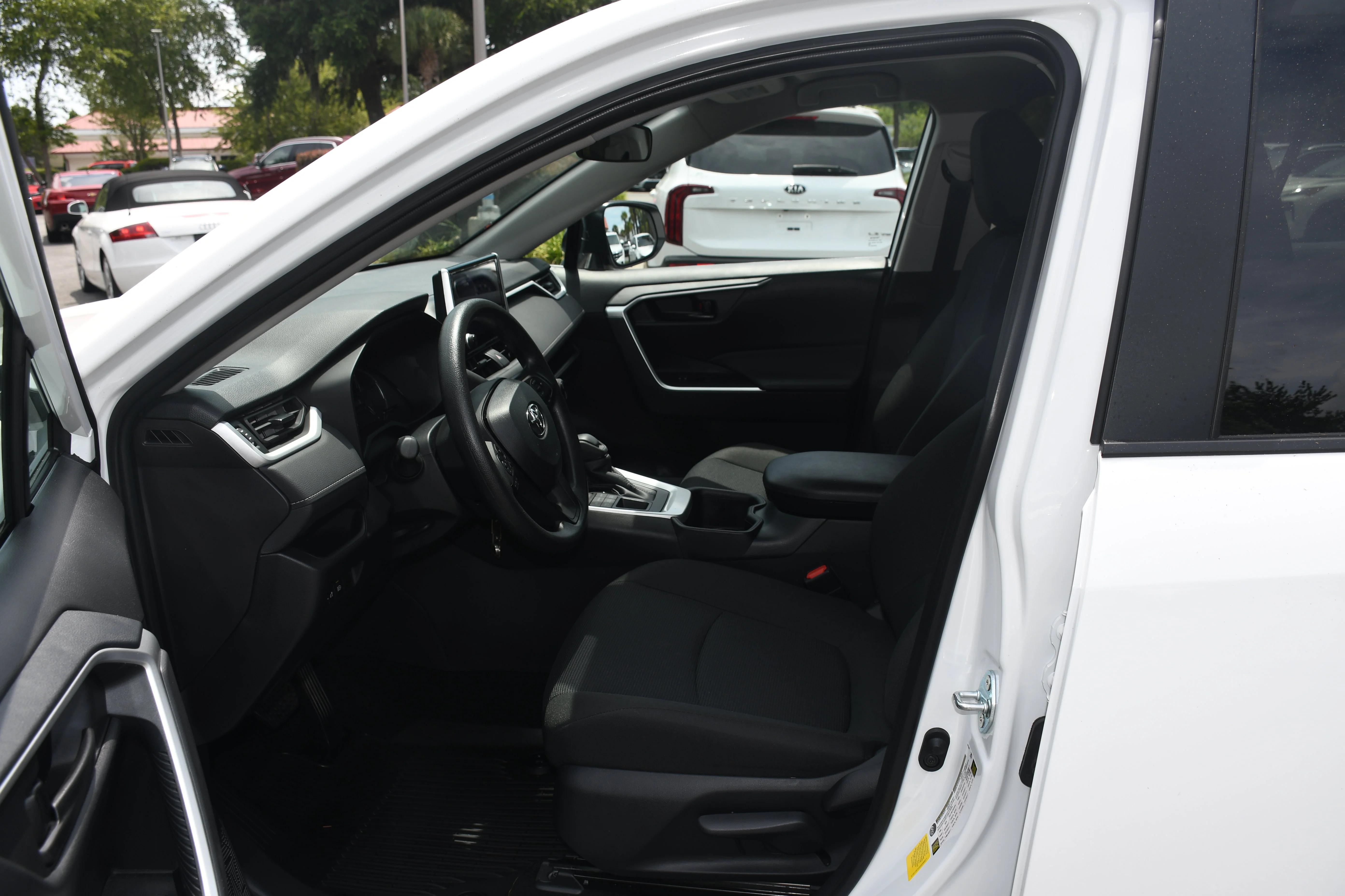 Certified Used 2025 White Toyota LE image 7
