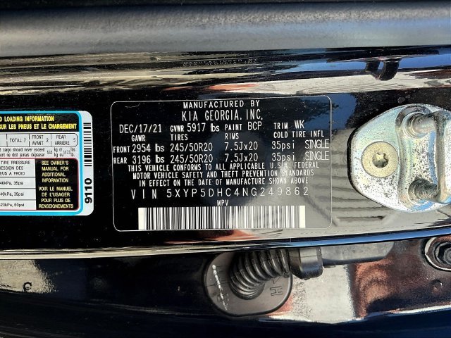 Used 2022 Black Kia SX image 10