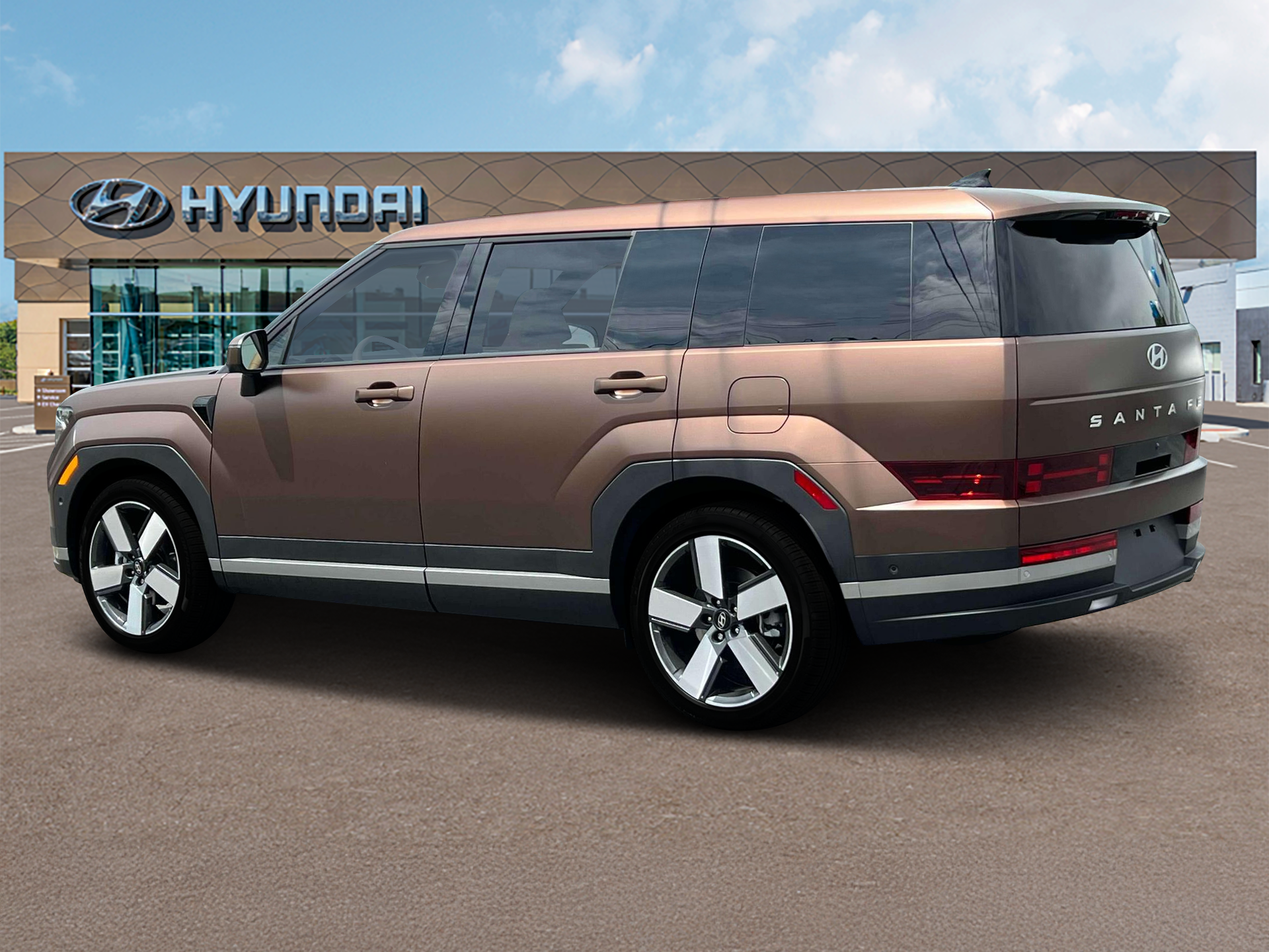 New 2024 Brown Hyundai Limited AWD image 4