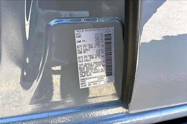 New 2026 Nissan Frontier Crew Cab SWB PRO-4X