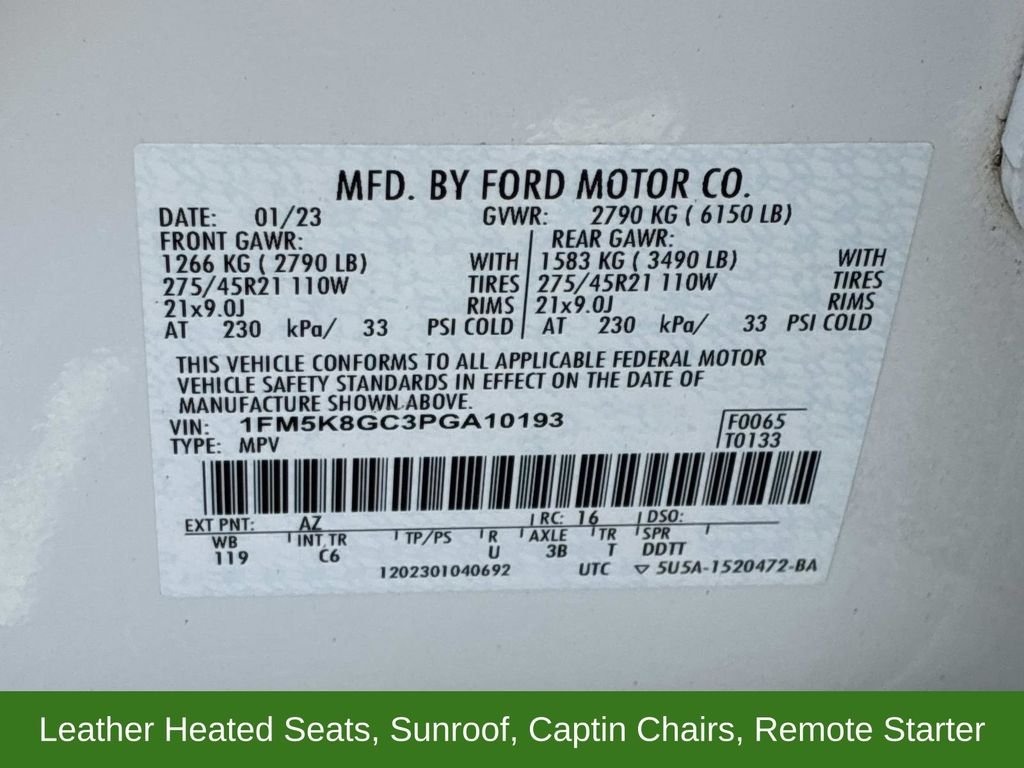 Used 2023 White Ford ST image 25