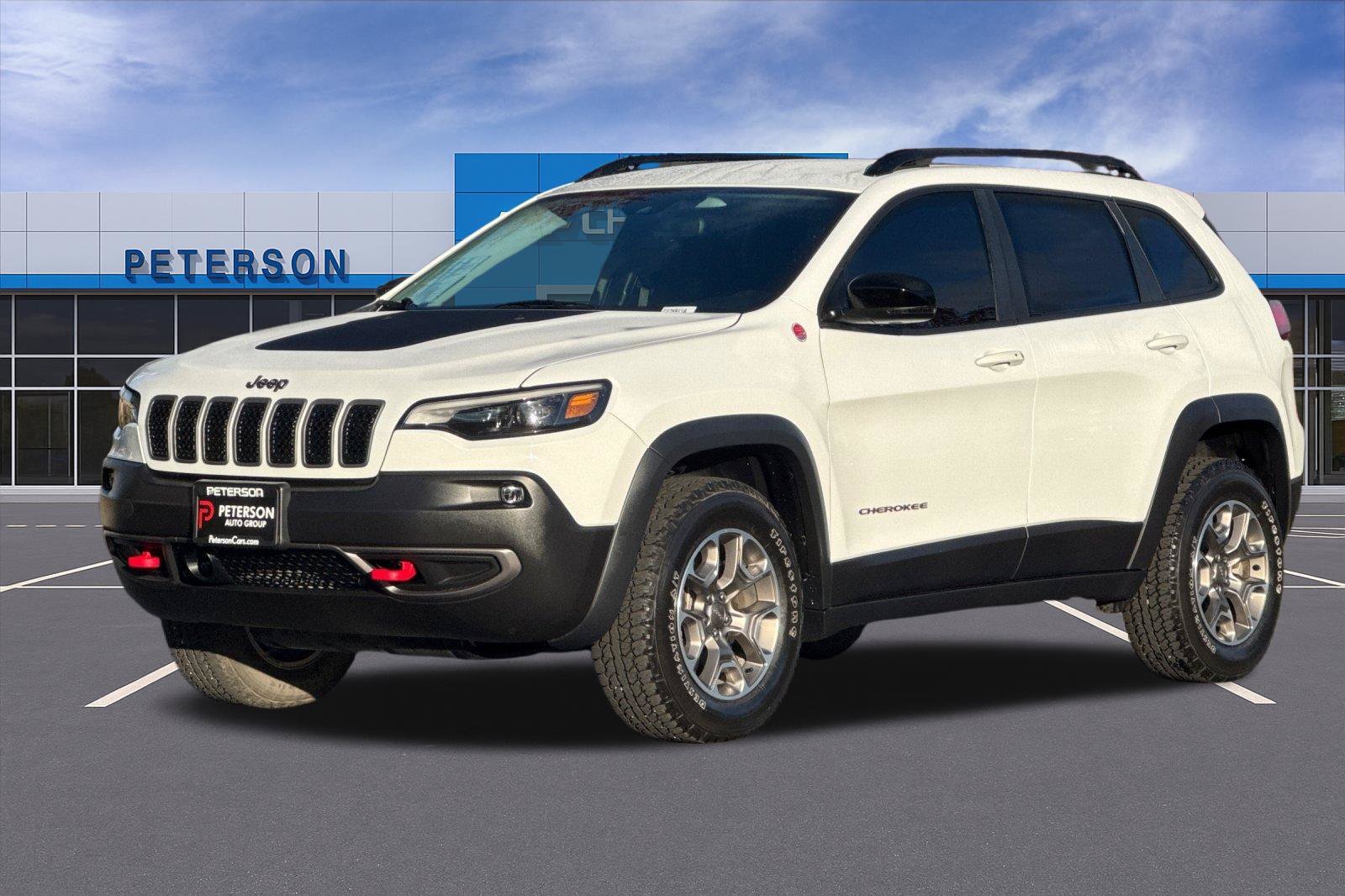 Used 2022 White Jeep Trailhawk image 8