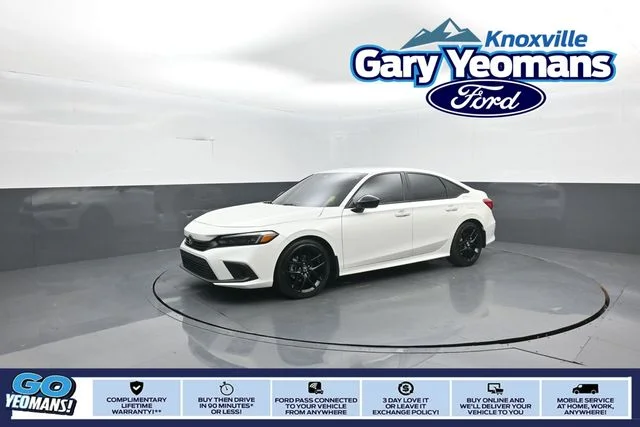 Certified Used 2024 White Honda Sport image 1
