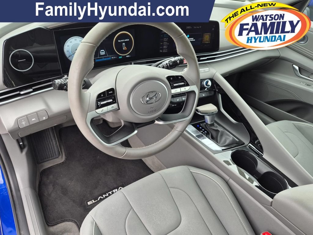 Certified Used 2023 Blue Hyundai SEL image 11