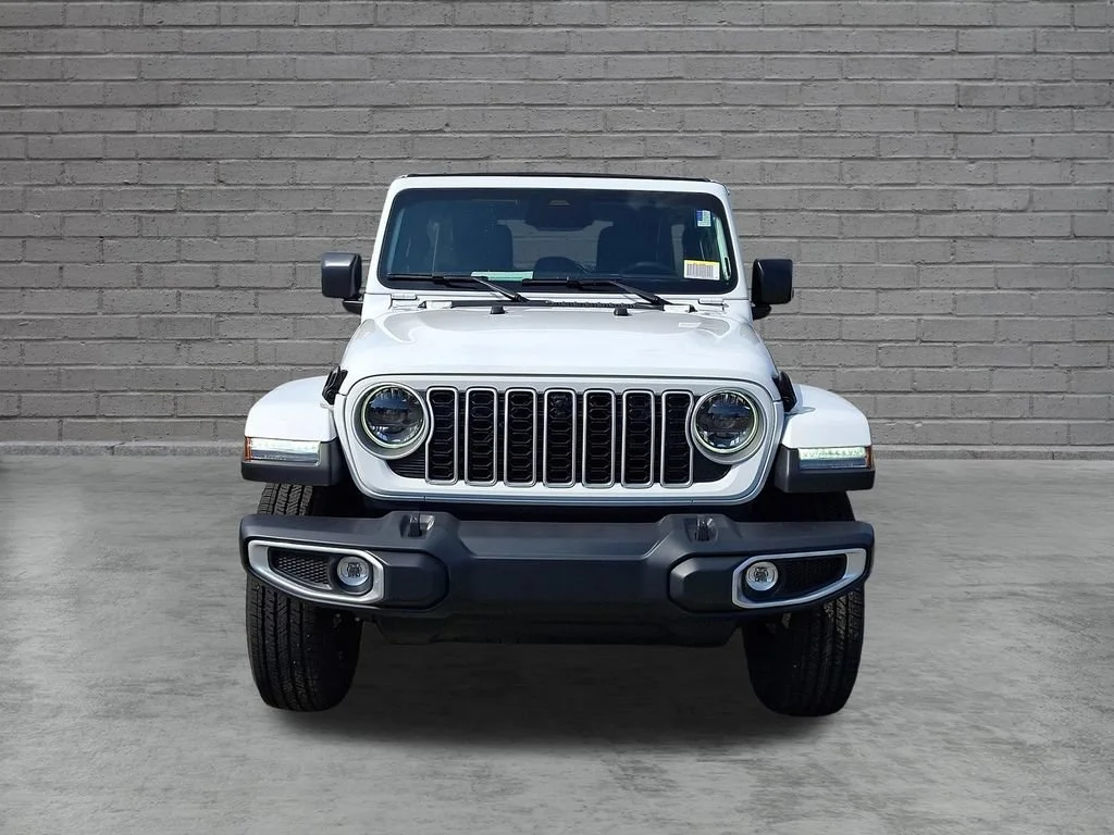 New 2027 Bright White Clearcoat Jeep Sahara image 2