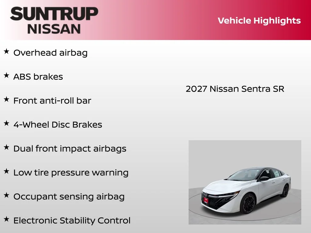 New 2027 White Nissan SR image 16